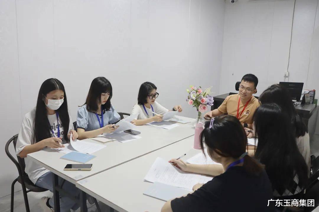 校企合作 ▏广东玉商集团迎来揭阳职业技术学院实习生