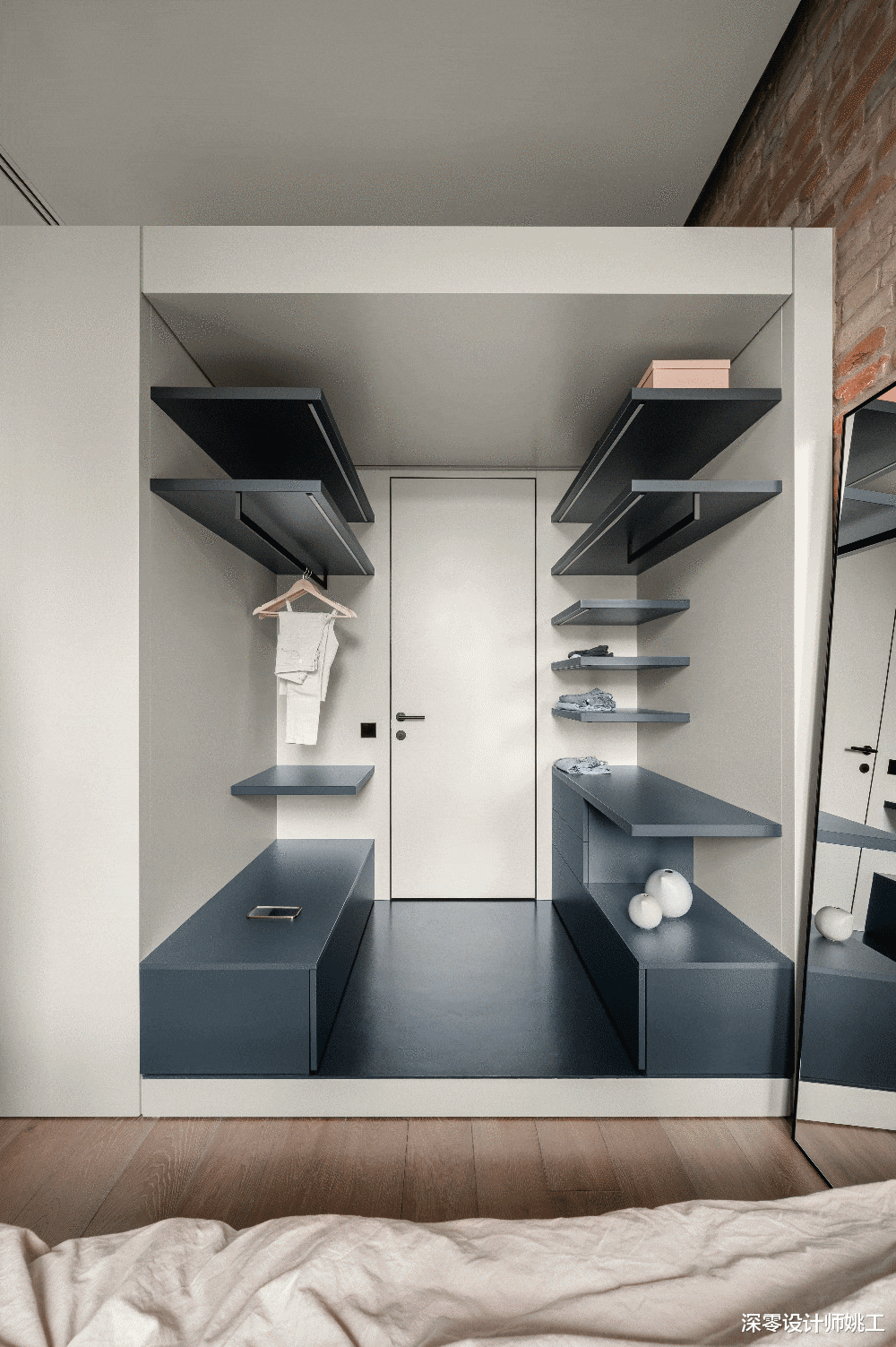 第一次装房,总要来点不一样的吧!56㎡红砖上墙,丝毫不见庸俗