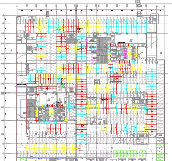 地库机电管线与支吊架如何深化设计?示例学习!