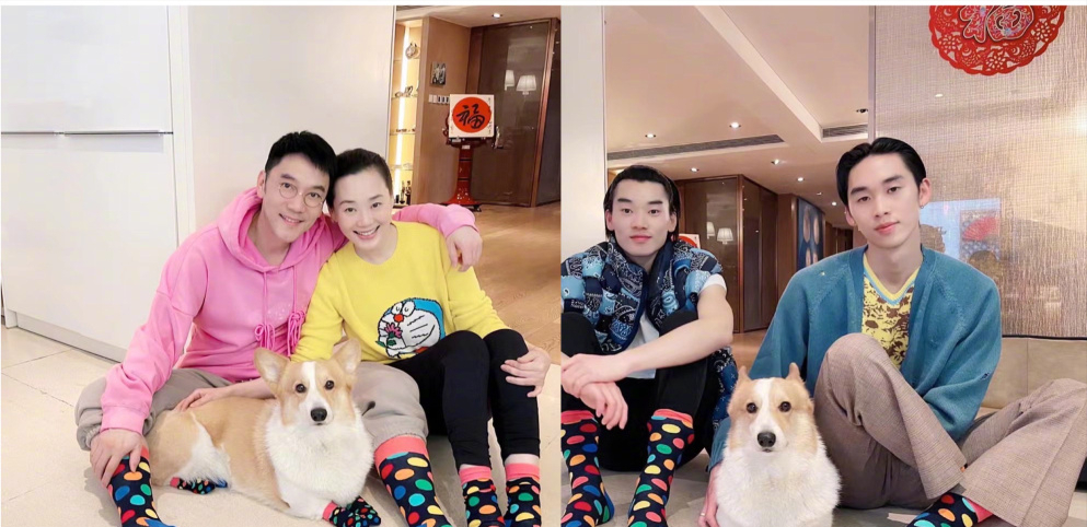 林依轮|林依轮除夕晒一家12口全家福，岳父是建国英雄！