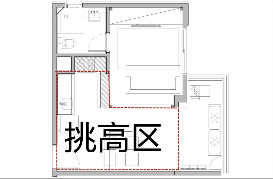 等我有钱了也要买这种公寓!搭建个小二层,至少多出三四十平