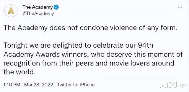 威尔·史密斯|奥斯卡颁奖典礼出现意外，威尔史密斯现场打人，主办方发布声明！