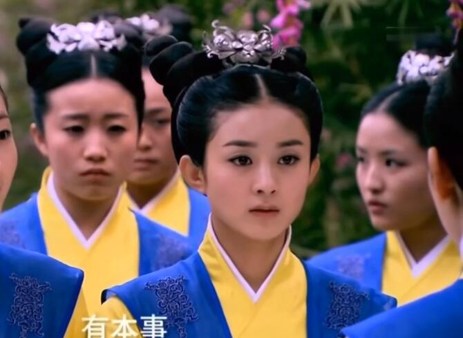 杨幂|同一部剧中,当女配和女主造型一样,就很考验女主颜值了