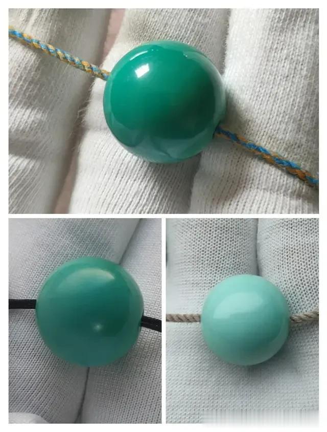 绿松石|快来围观她，看她是怎么把松石盘玉化的 !