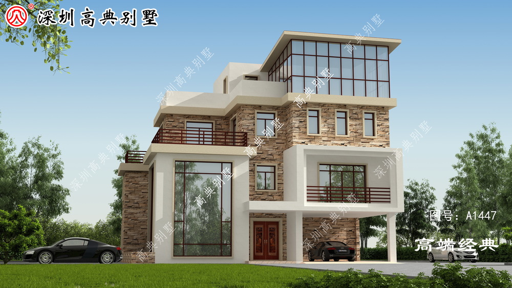 挑空客厅,给人一种宽敞大气之感,使居住更舒适