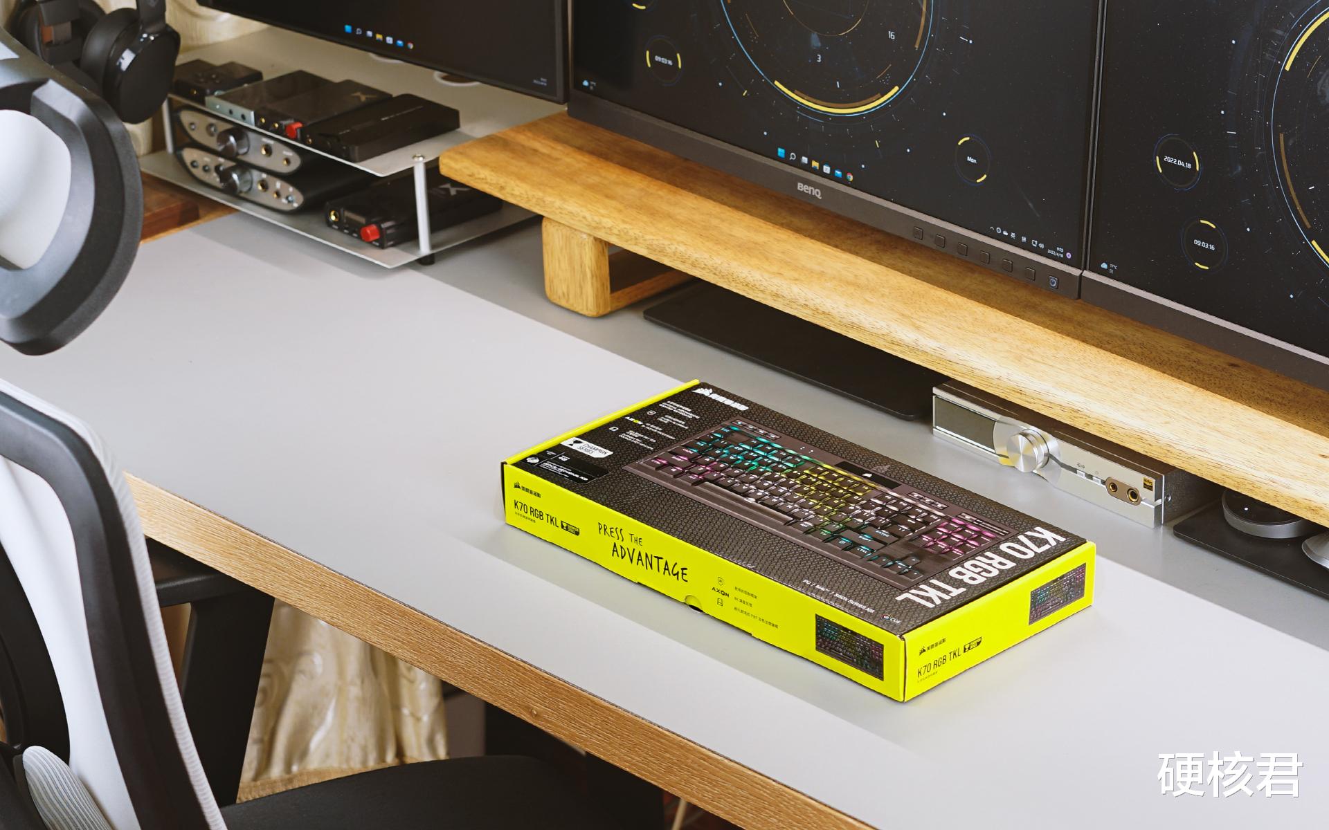 机械键盘|光轴TKL拔剑出鞘,美商海盗船K70 RGB TKL游戏机械键盘测评!