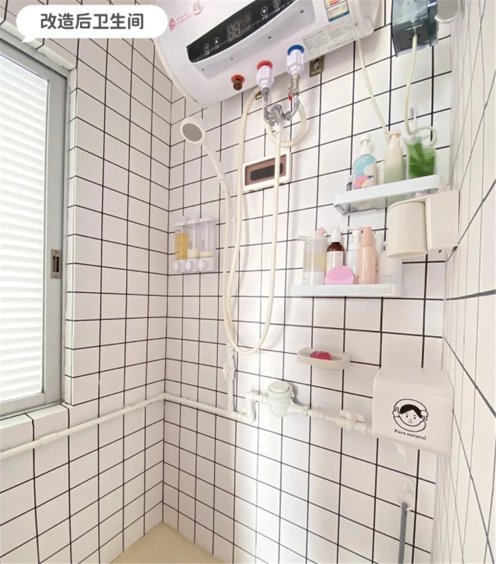 广东姑娘自己动手,装修22㎡一居室“老破小”,改造前后差别太大