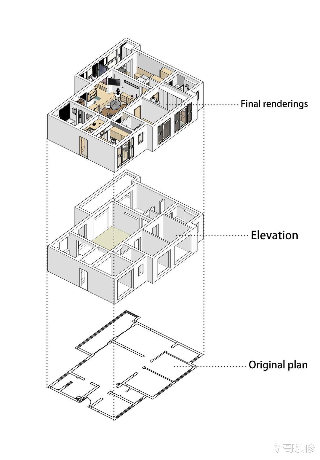 用实木打造极简空间，扭转采光微弱的缺陷，这才是年轻人该有的家