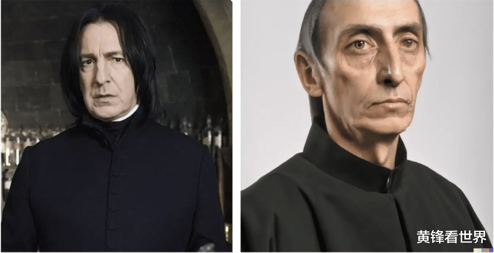 电影|人工智能重新画出哈利波特角色