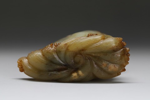 和田玉籽料|舊藏和田玉籽料“铁拐李”