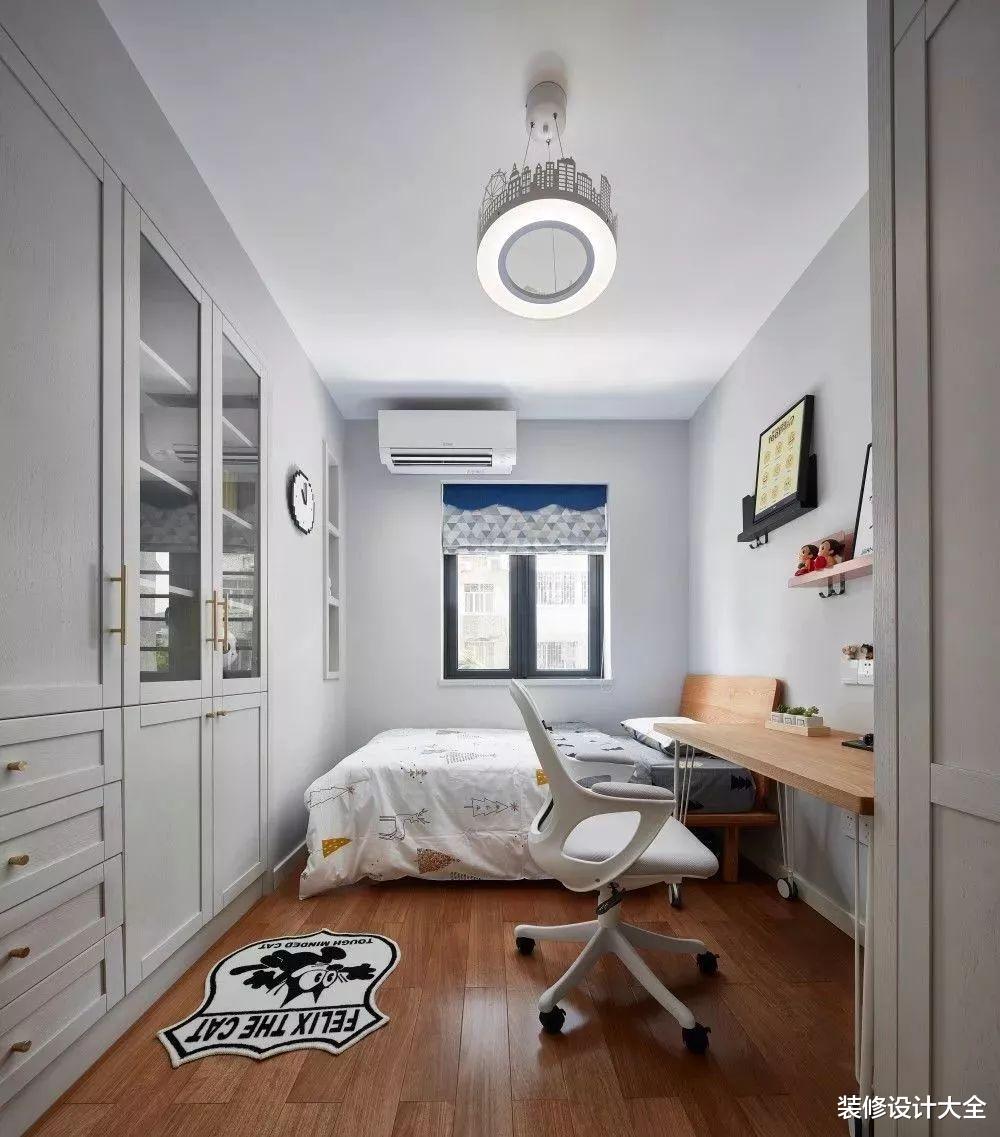 112平的简约风三房，把走廊、阳台都用上，收纳空间好多！