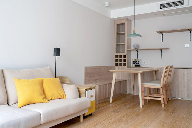 有这样的家谁还想出门?90㎡的极简风,清新纯粹,舒适感极强