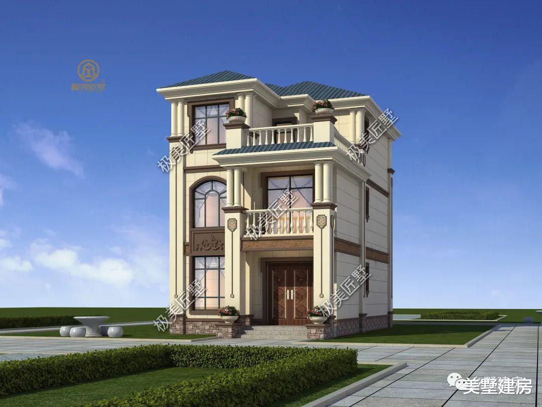 别墅|开间仅7米占地不足百平，也能建别墅，你觉得这样怎么样？