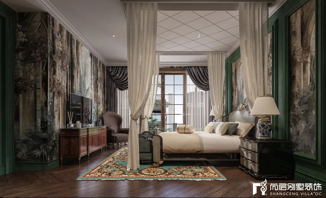 800m2美式混搭风大别墅,低调中透露着奢华!