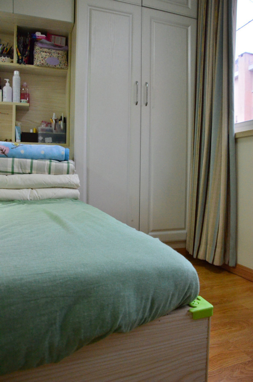 上海42㎡小一房改两房，入住半年后晒家，依旧整洁实用！