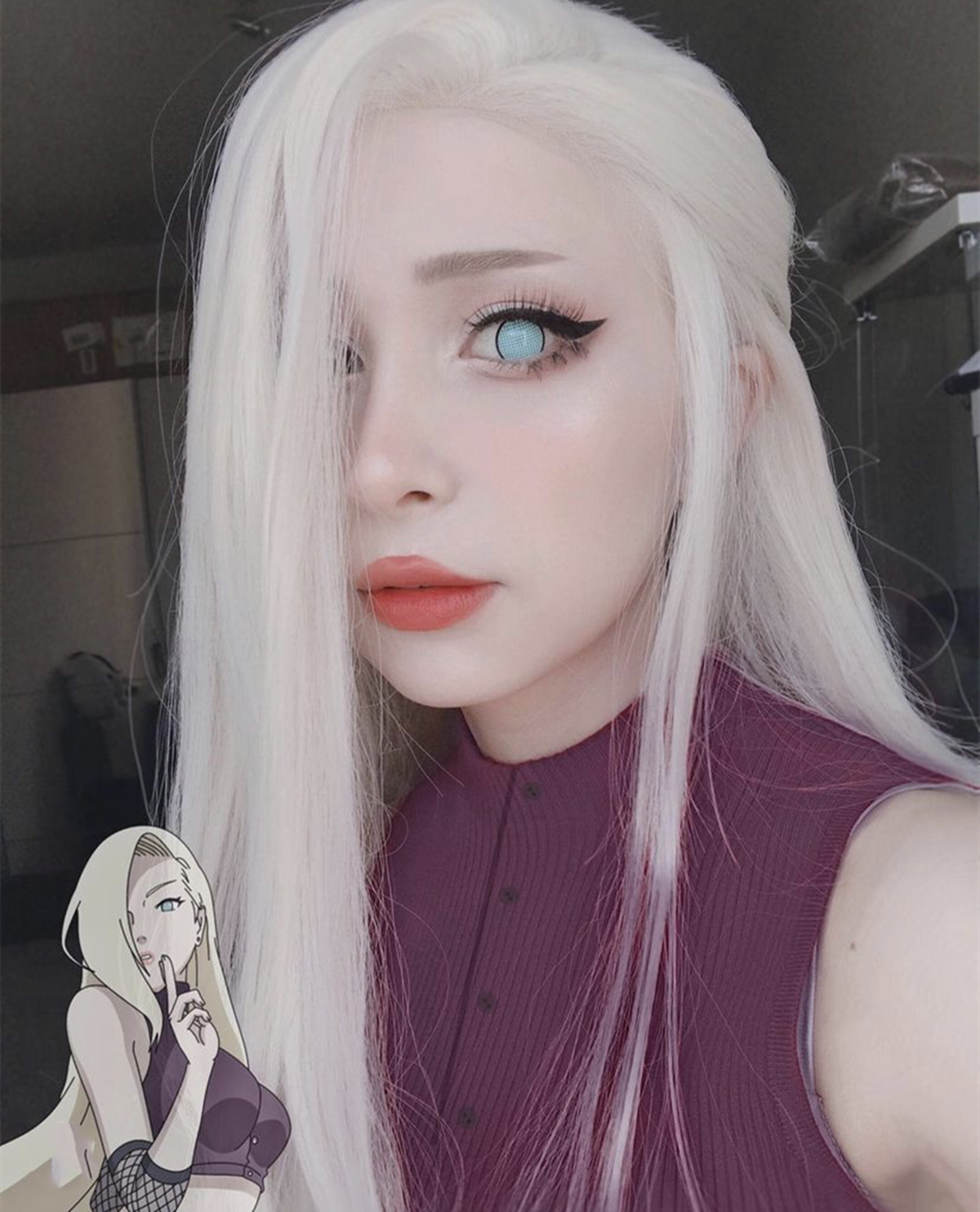 乌贼|COSPLAY眼睛大也有优势,无论火影还是海贼,连人造人也可以诠释