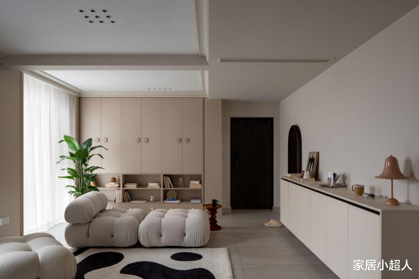 走进她的家,才知道为什么会被夸,100㎡空间没有俗气