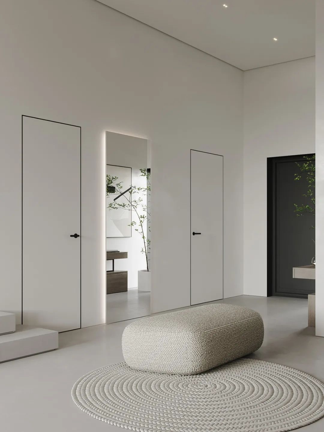 300㎡简约风,清爽淡雅!