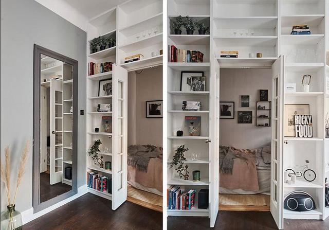 44平一室小公寓,装修后感觉比实际面积要大,是如何做到的呢?