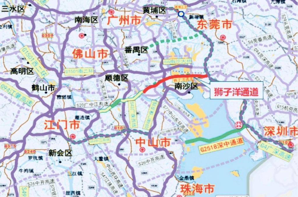 当初那么多人反对狮子洋通道在鸡谷山路建高速,如今怎么样了