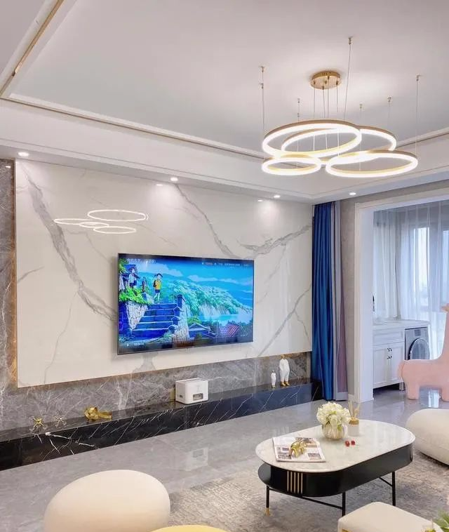 晒晒她家97平轻奢风,全屋充满生活气息,光一个客厅就人见人夸