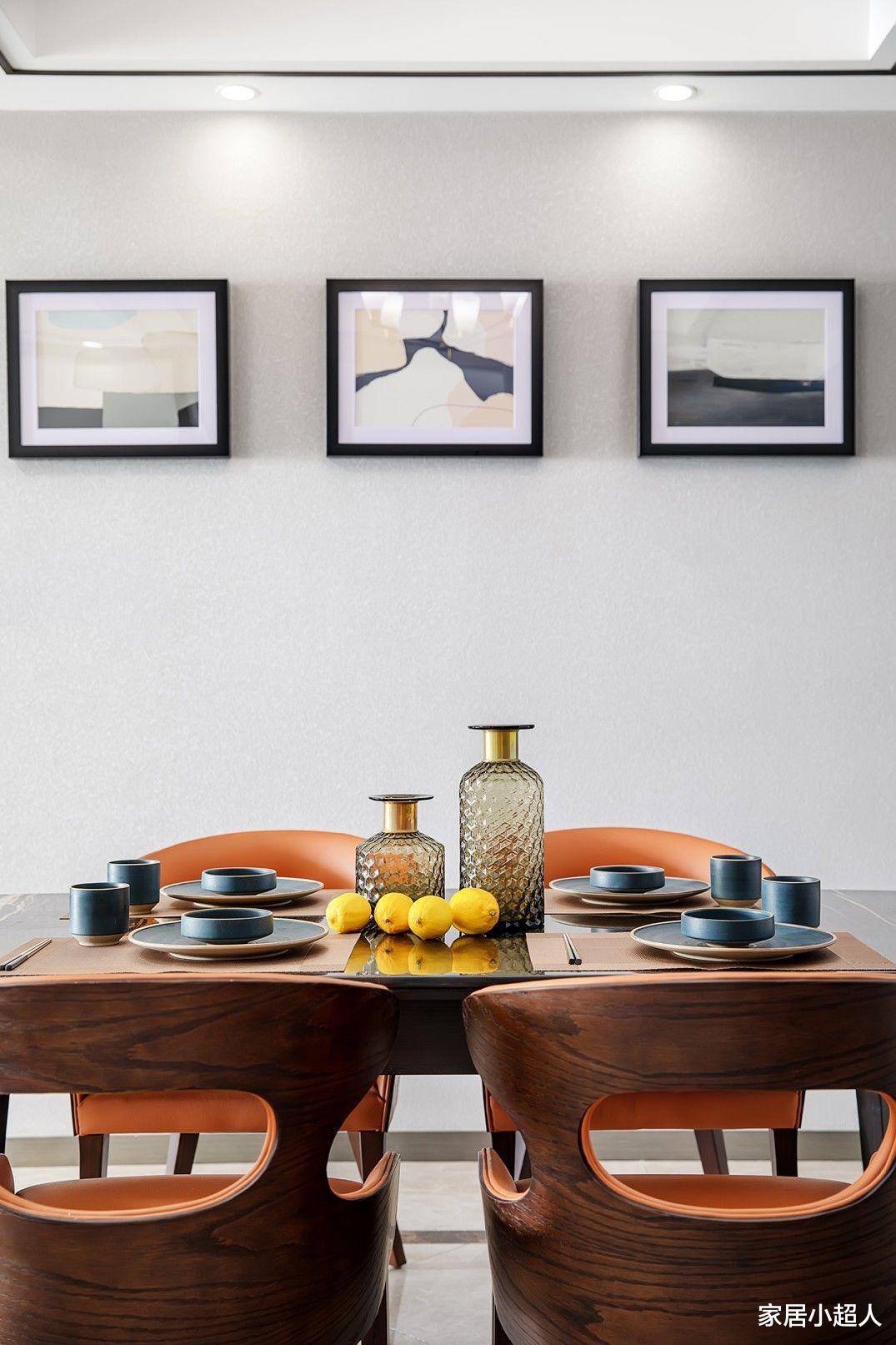 120平现代风之家，质感与色彩的碰撞，彰显现代雅居的魅力