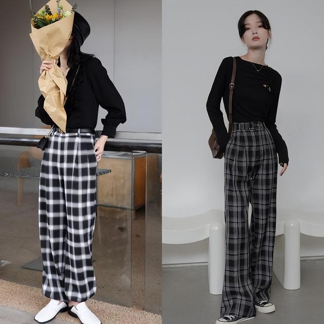 比裙子更百搭,比短裤更适合,“格子裤”是今年的时尚秘诀