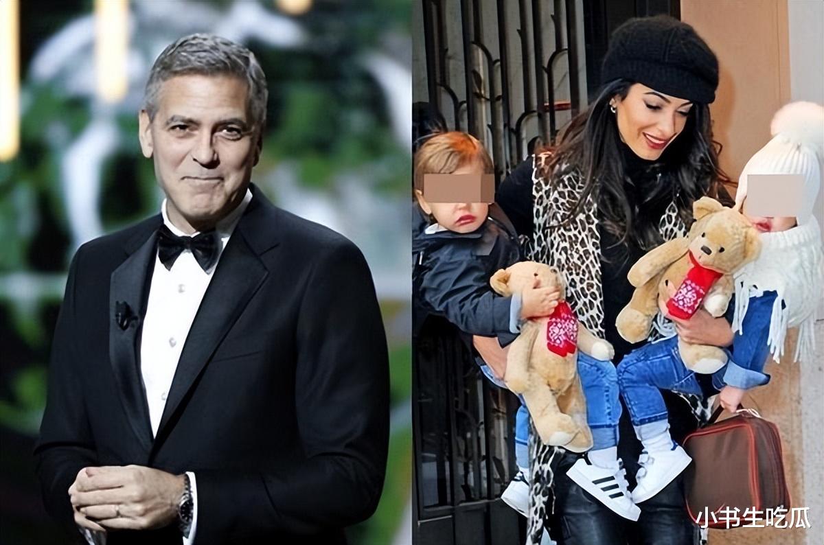 乔治·克鲁尼|帅到老的克鲁尼：二婚娶小17岁娇妻变成痴情丈夫，56岁喜得龙凤胎