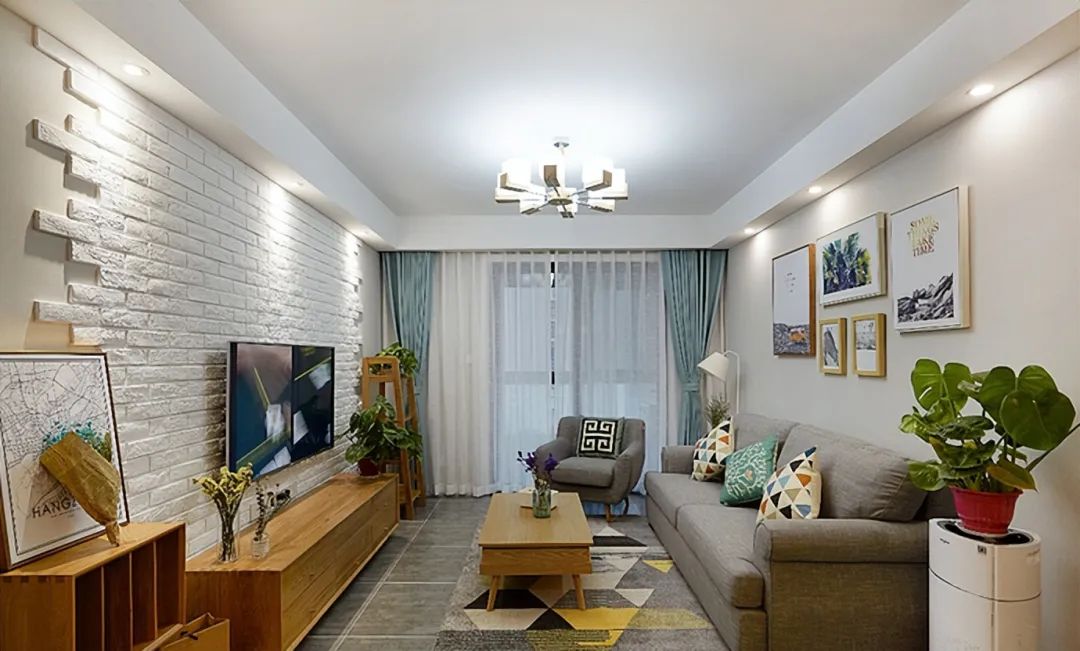 晒刚完工的88㎡北欧小户型，主卧卫生间改衣帽间，老婆直夸实用！