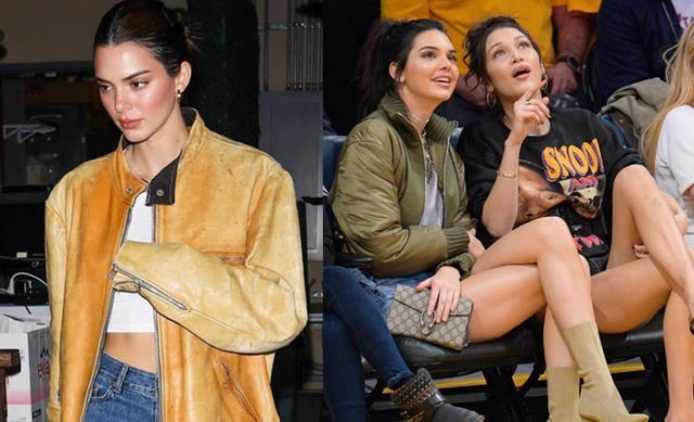 肯达尔·詹娜|太迷人!詹娜职场正装好优雅,律政佳人气质,穿包裙秀S型身材