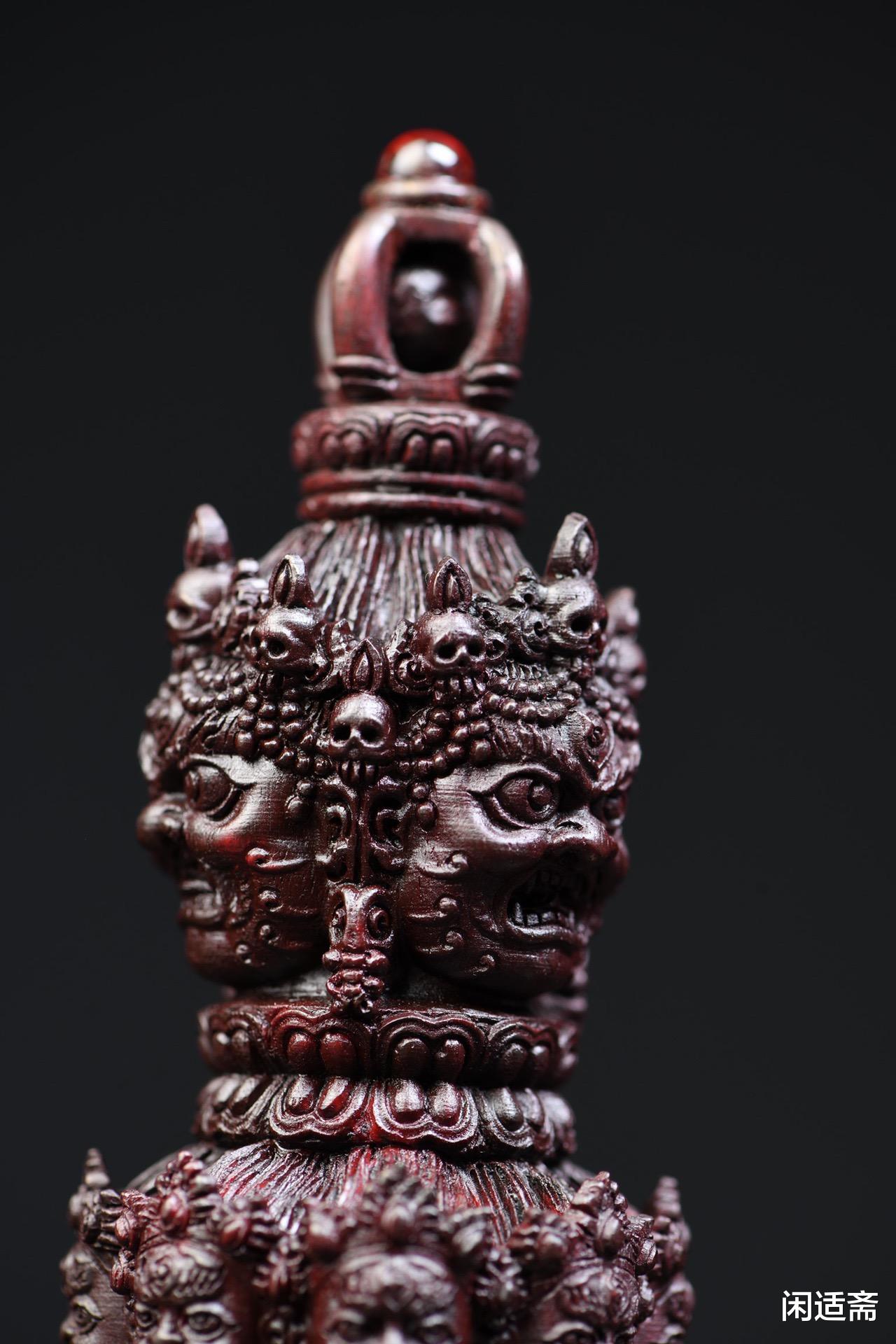 老虎|无坚不摧，小叶紫檀，金刚降魔杵