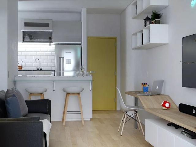 脑洞大开的小户型,装修布局着实聪明,实用软装时尚简约