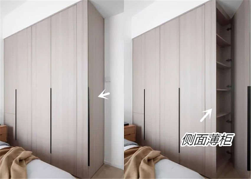 靠“偷”空间在这5处多做了薄柜,收纳量倍增,太实用了