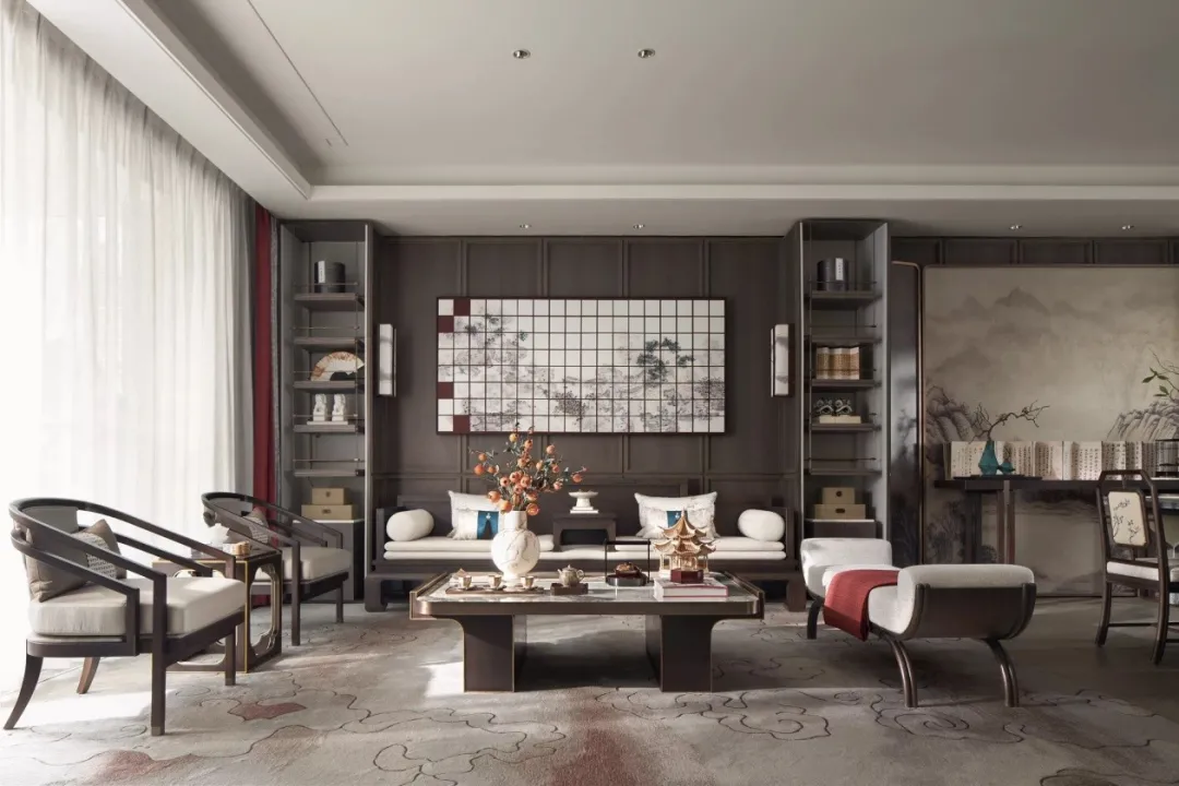 320㎡新中式 | 艺术东方,诗画栖居