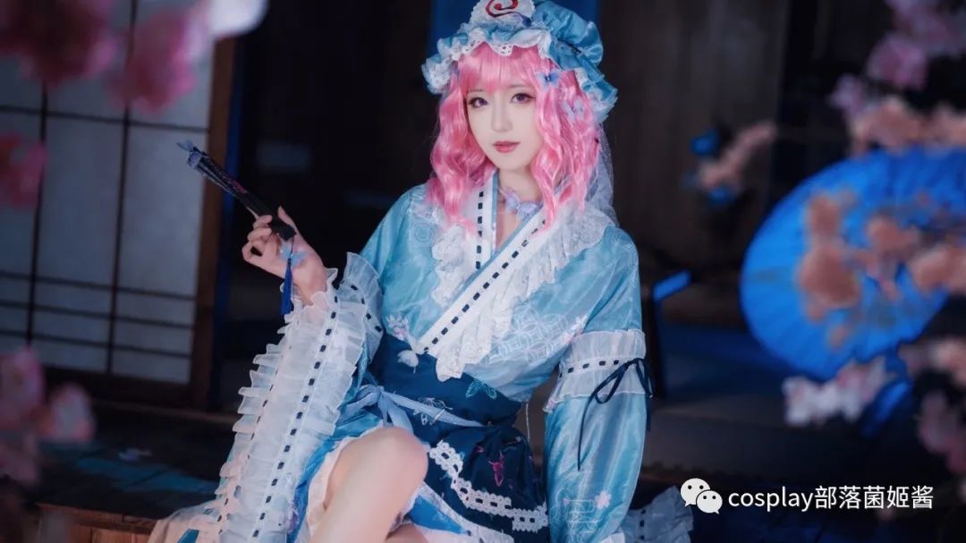 东方project|cos:东方project亡灵少女cos正片@弥音音