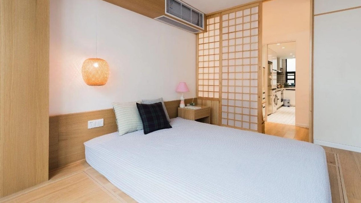 3口之家买下34㎡“老破小”，竟然改出2个卧室，收纳不输大户型！