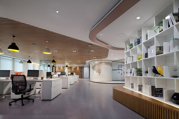 浙江省|旅行公司办公室装修效果图