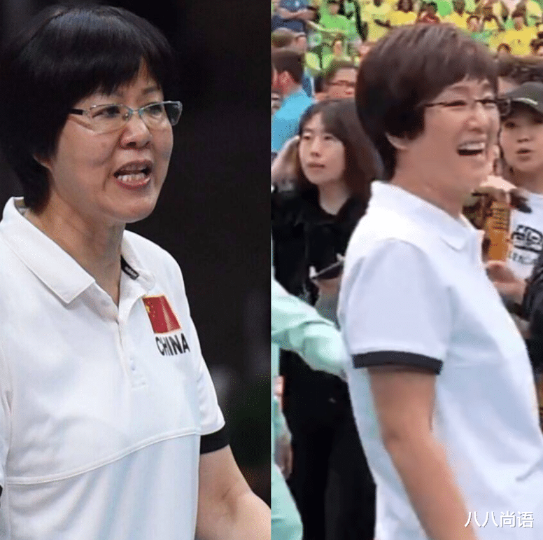 发型 六旬郎平换新发型！头发留长扎起马尾辫，意外撞脸巩俐气质都变了