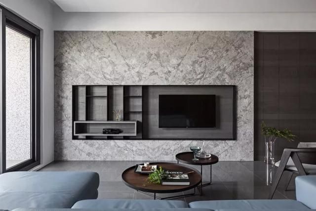 老房子翻新台式风格,黑白灰色美丽的新中式,邻居们称赞。