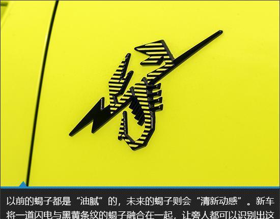 “触电”的蝎子菲亚特500eAbarth新车图解