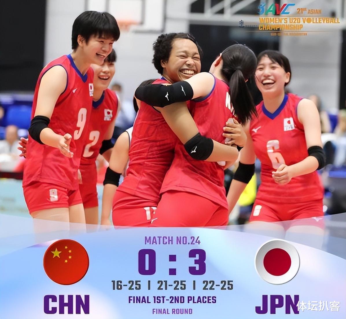 日本队|0-3！中国女排遭日本队横扫，无缘冠军！