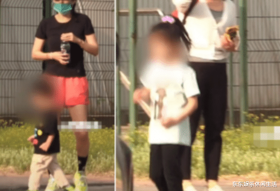 章子怡|章子怡裸妆带孩子出游!穿热裤秀出大长腿很引人注意