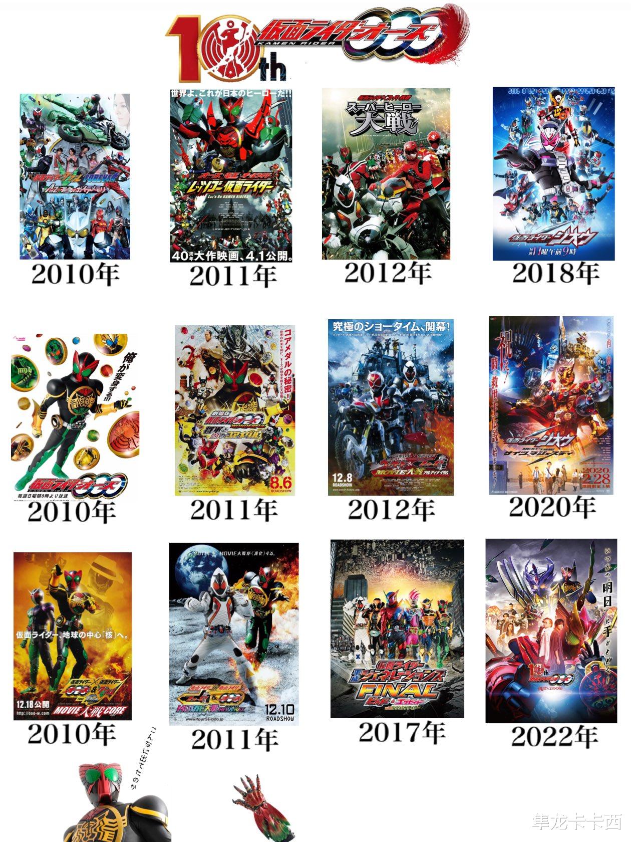 假面骑士OOO|回顾假面骑士ooo走过的十年 从一场场遗憾的悲剧走到最终的悲剧