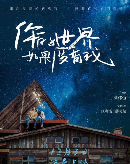 薛昊婧|你的世界如果没有我,女主薛昊婧难得那么素净的脸,确实很漂亮