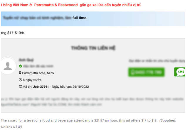 澳大利亚|澳洲移民工人遭压榨,超半数广告薪酬低于法定底线!中文广告最多