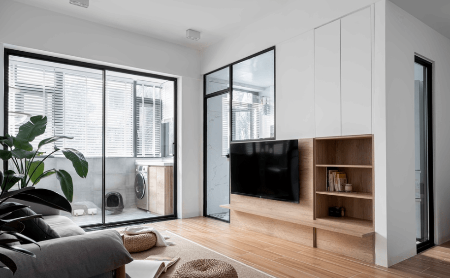 69㎡简约风两居室设计，空间利用最大化，原来小户型也可以这么美