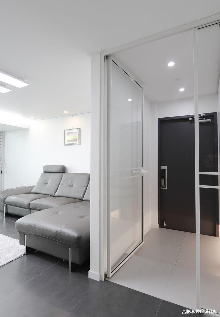 封闭式玄关选对了干净独立，选错了，还真不如一组悬空柜简单好用