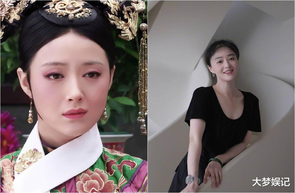 张梓琳|“华妃”蒋欣瘦出新高度，绝美巴掌脸豪开深U超仙