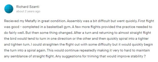 众筹|追踪6000多人众筹的仿生无人机后续市场反馈?