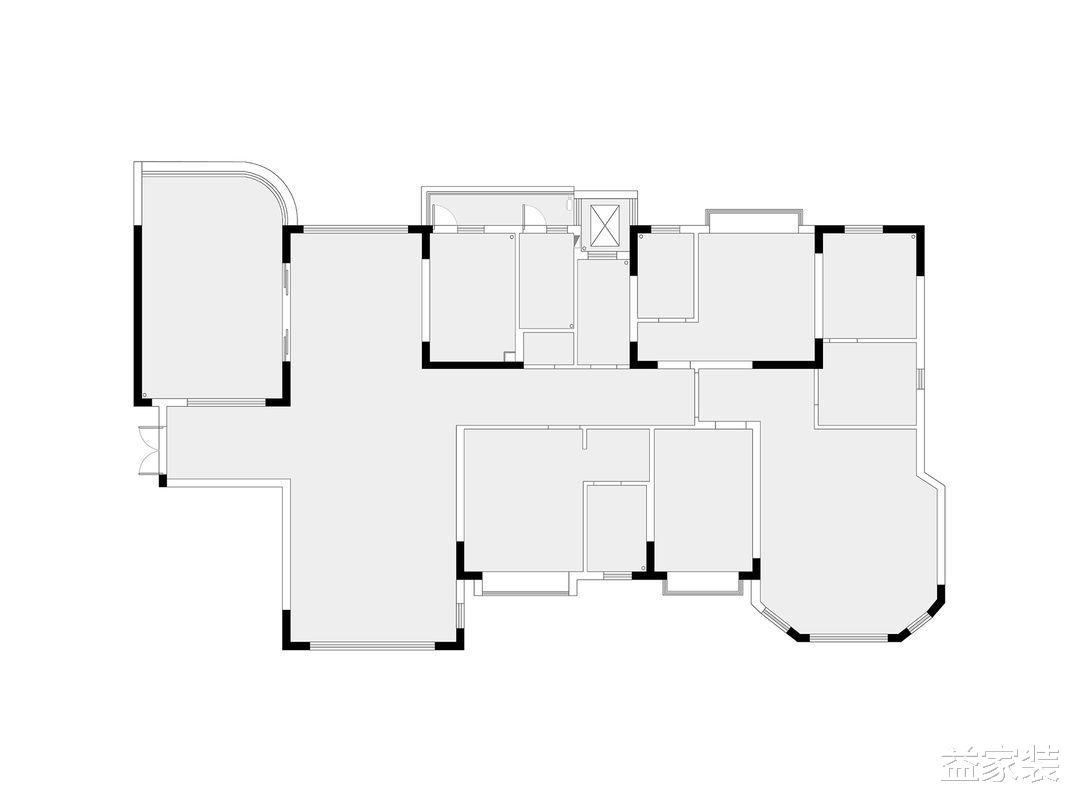 以黑白灰为主调，打造低调奢华的现代美居，彰显品位和审美